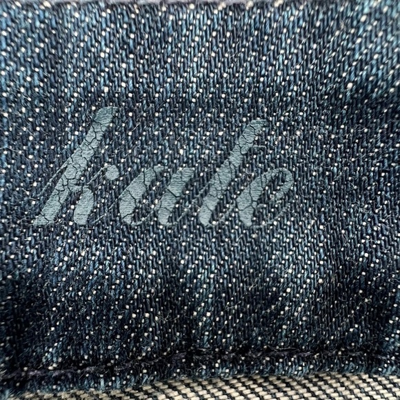 7 For All Mankind Kate Bermuda Distressed Denim Jean Shorts Size 27 Women's - Picture 4 of 8